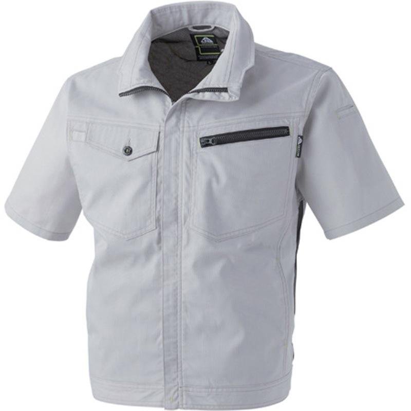 #2907-818-8L 半袖メッシュブルゾンアッシュ灰 #2907-818シリーズ 1個 CUC(中国産業) 【通販モノタロウ】 4,678円