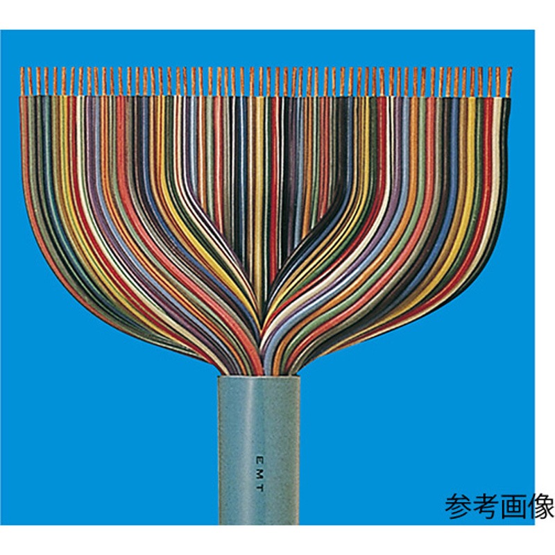 EMT 6X0.3SQ 電子機器用伝送ケーブル EMTシリーズ 1本 長岡特殊電線 【通販モノタロウ】