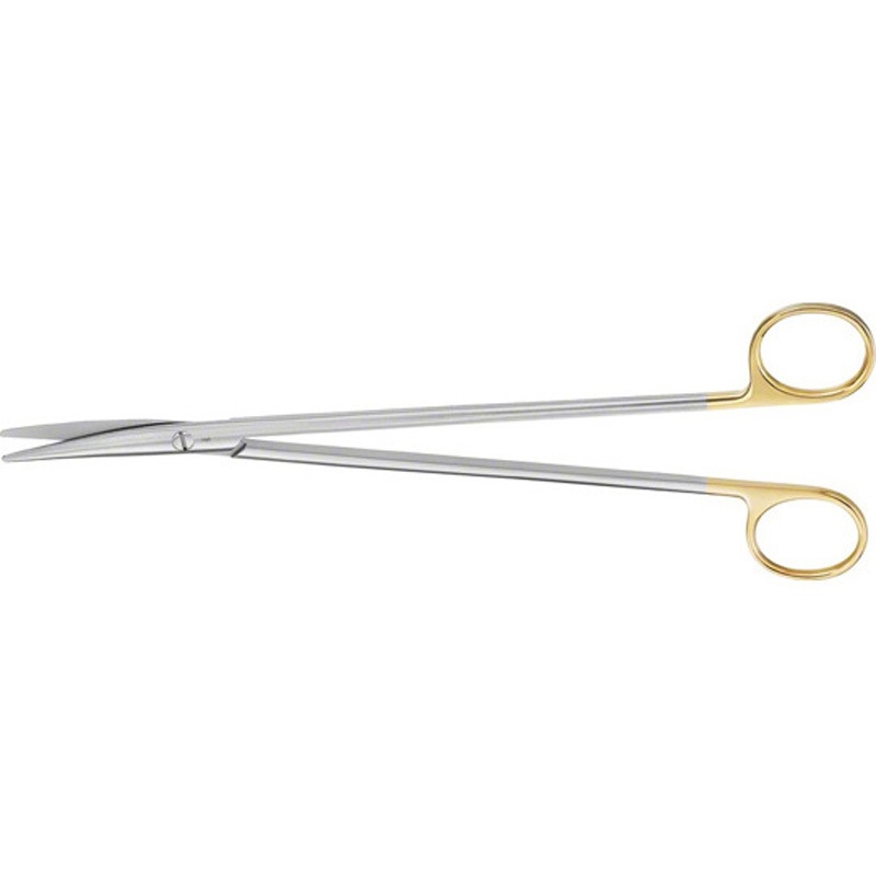 BC277R 超硬チップ付切開剪刀 メッツェンバウム BCシリーズ ビー・ブラウンエースクラップ 反 全長230mm   BC277R