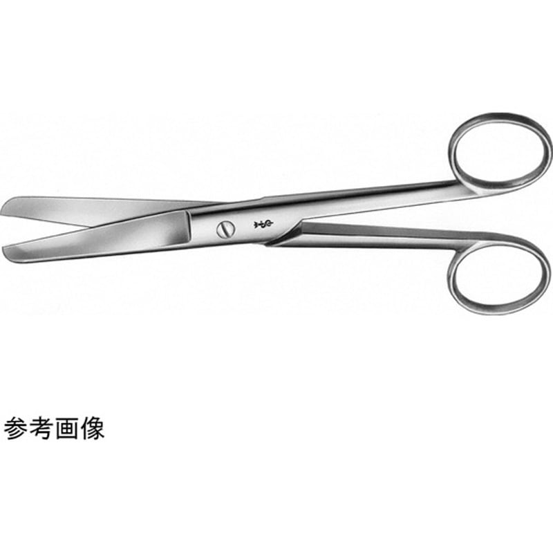 BC776R 腹部剪刀 BCシリーズ ビー・ブラウンエースクラップ 鈍/鈍 反 全長175mm