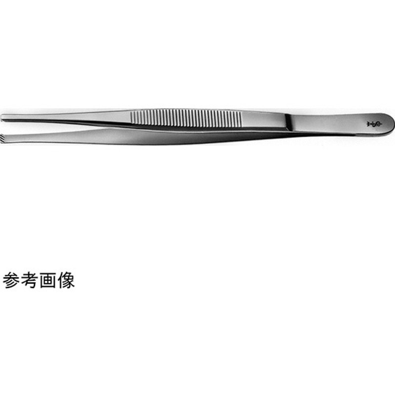 BD589R 組織ピンセット BDシリーズ ビー・ブラウンエースクラップ 有鈎 3×4爪 16cm   BD589R