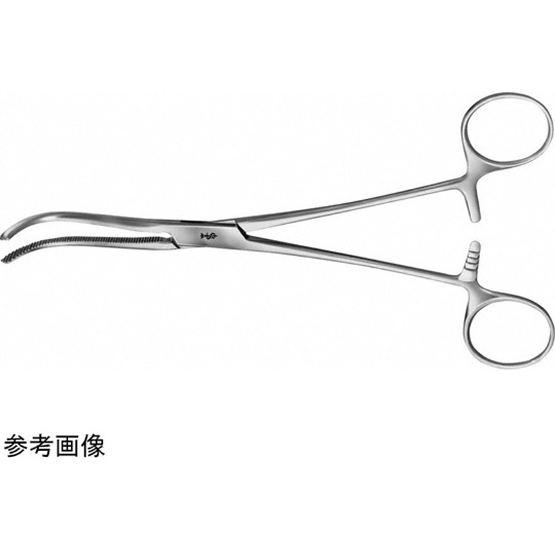 BH837R 止血鉗子 ペアン 無鈎 BHシリーズ ビー・ブラウンエースクラップ 無鈎 強弯 22cm   BH837R