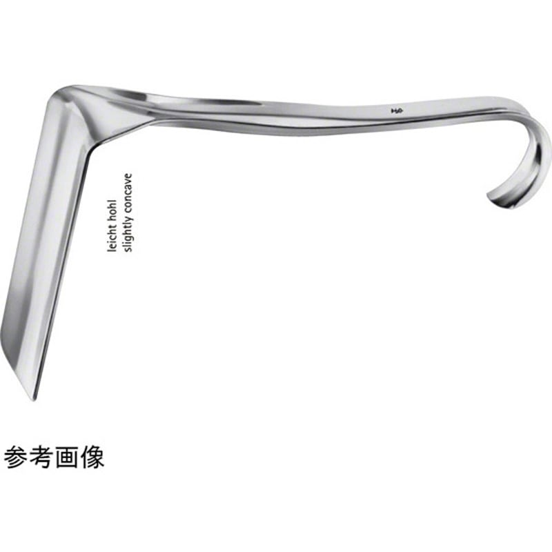 EL578R 膣鏡 ジャクソン 弱凹面 17.5cm ELシリーズ ビー・ブラウンエースクラップ 弱凹面 89X38mm 17.5cm仕様   EL578R