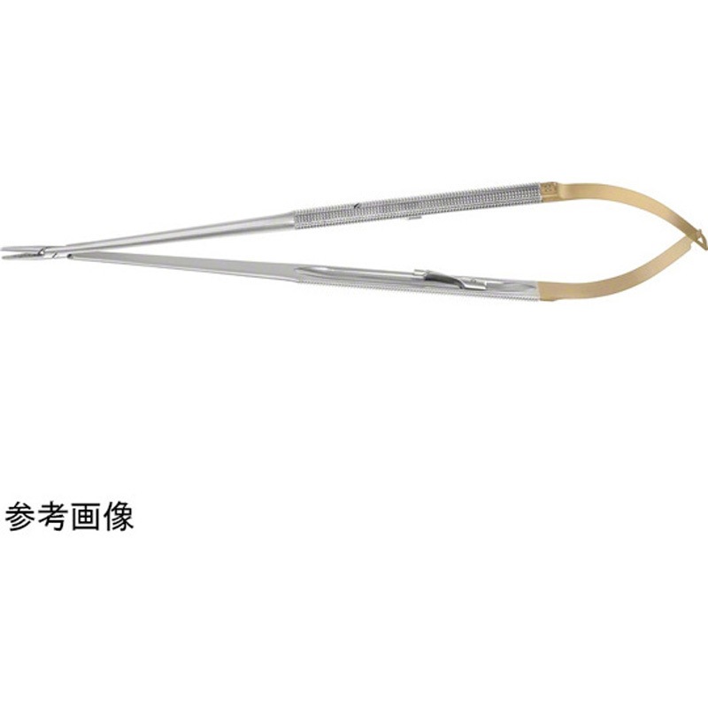 FM568R ダイヤダスト付マイクロ持針器 ファイン 直 FMシリーズ ビー・ブラウンエースクラップ 直 全長230mm ラウンドハンドル仕様   FM568R