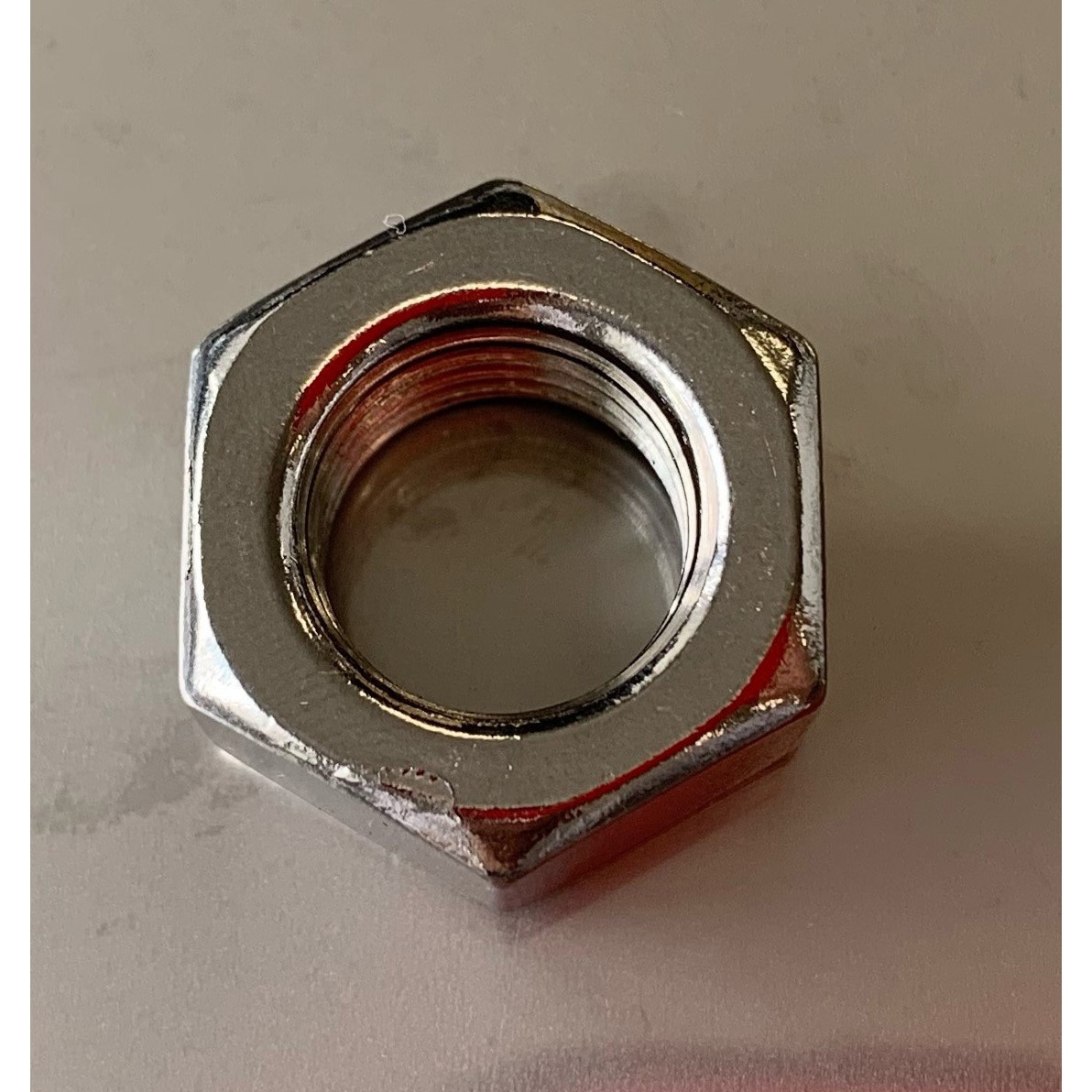 NDIN-052-M1.6 六角ナット DIN ボサード 生地 ピッチ0.35 ねじの呼びM1.6 1箱(1000個)