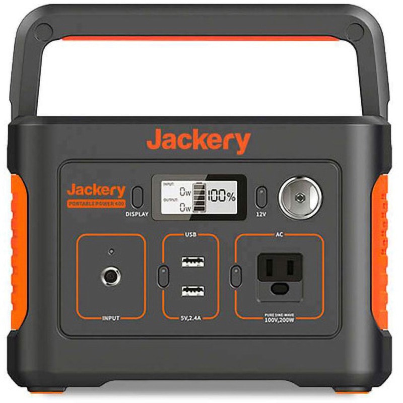 PTB041 Jackery ポータブル電源 400(容量403Wh/定格出力200W) 1台