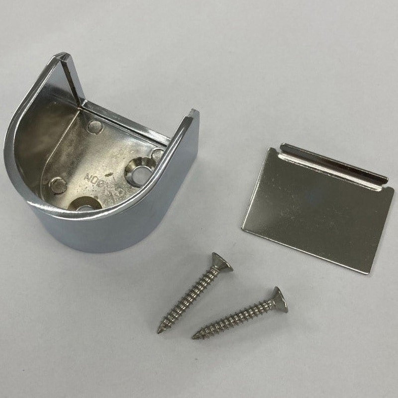 U型ソケット MIZUKAMI(水上) クロームメッキ 適合パイプ径32mm 1箱(30