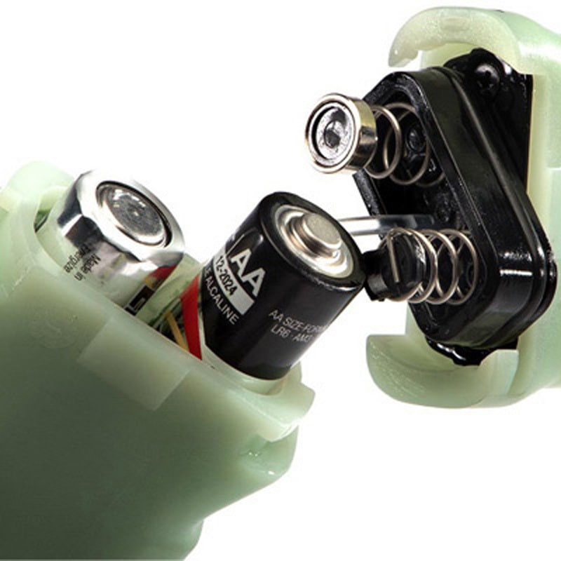 EA758WE-43 フラッシュライト/LED EA758WEシリーズ エスコ 単3×3本(付属) ホワイト色 保護等級IP67 160Lm