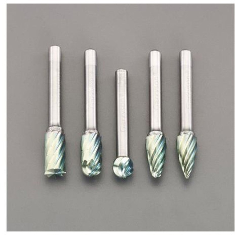 EA819R-1 [Coated]超硬カッター(6mm軸)5本組 EA819Rシリーズ 1セット エスコ 【通販モノタロウ】