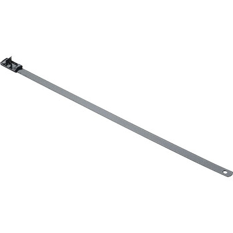 MSC10W50T15-L6 バックルロック式 ステンレスバンド PANDUIT(パンドウイット) 黒色 最大結束径254mm 1セット(50本) MSC10W50T15-L6
