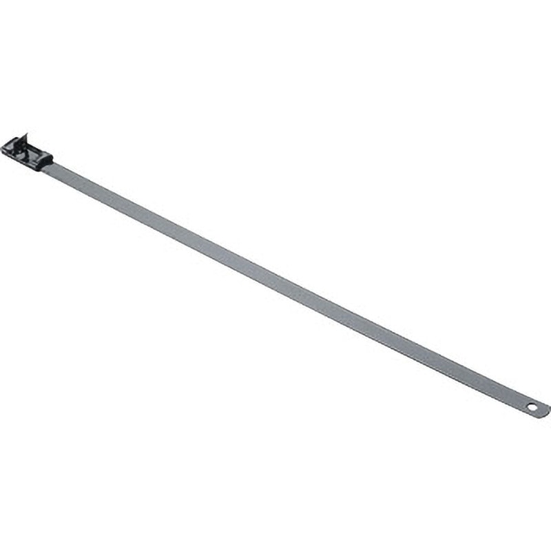 MSC4W63T15-L6 バックルロック式 ステンレスバンド PANDUIT(パンドウイット) 黒色 最大結束径102mm 1セット(50本) MSC4W63T15-L6