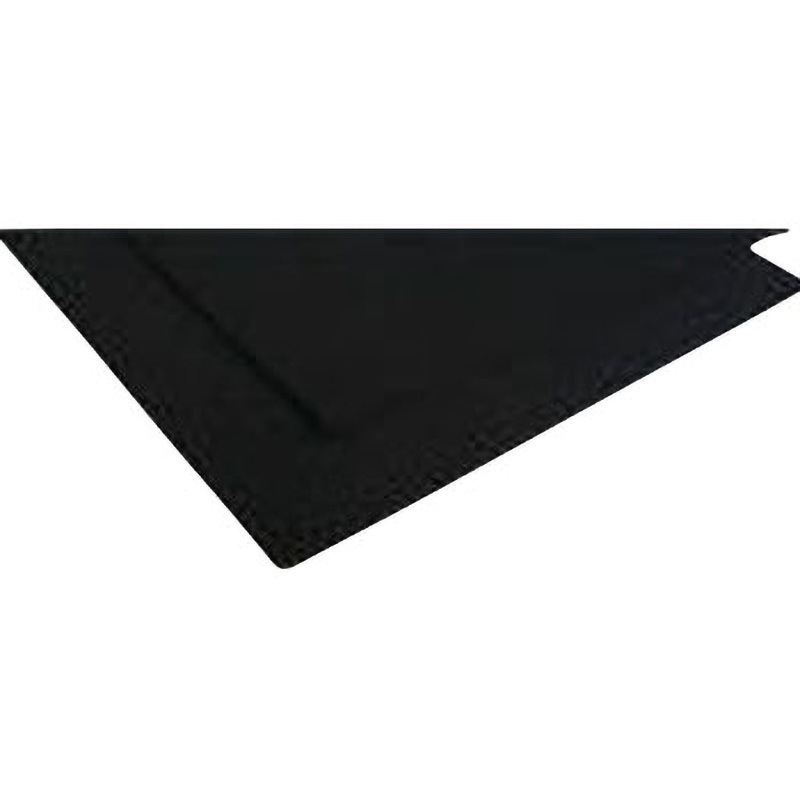 N148-5X1000X1300 ゴムスポ N148 化粧断ち加工 イノアック 天然ゴム(NR)製 黒色