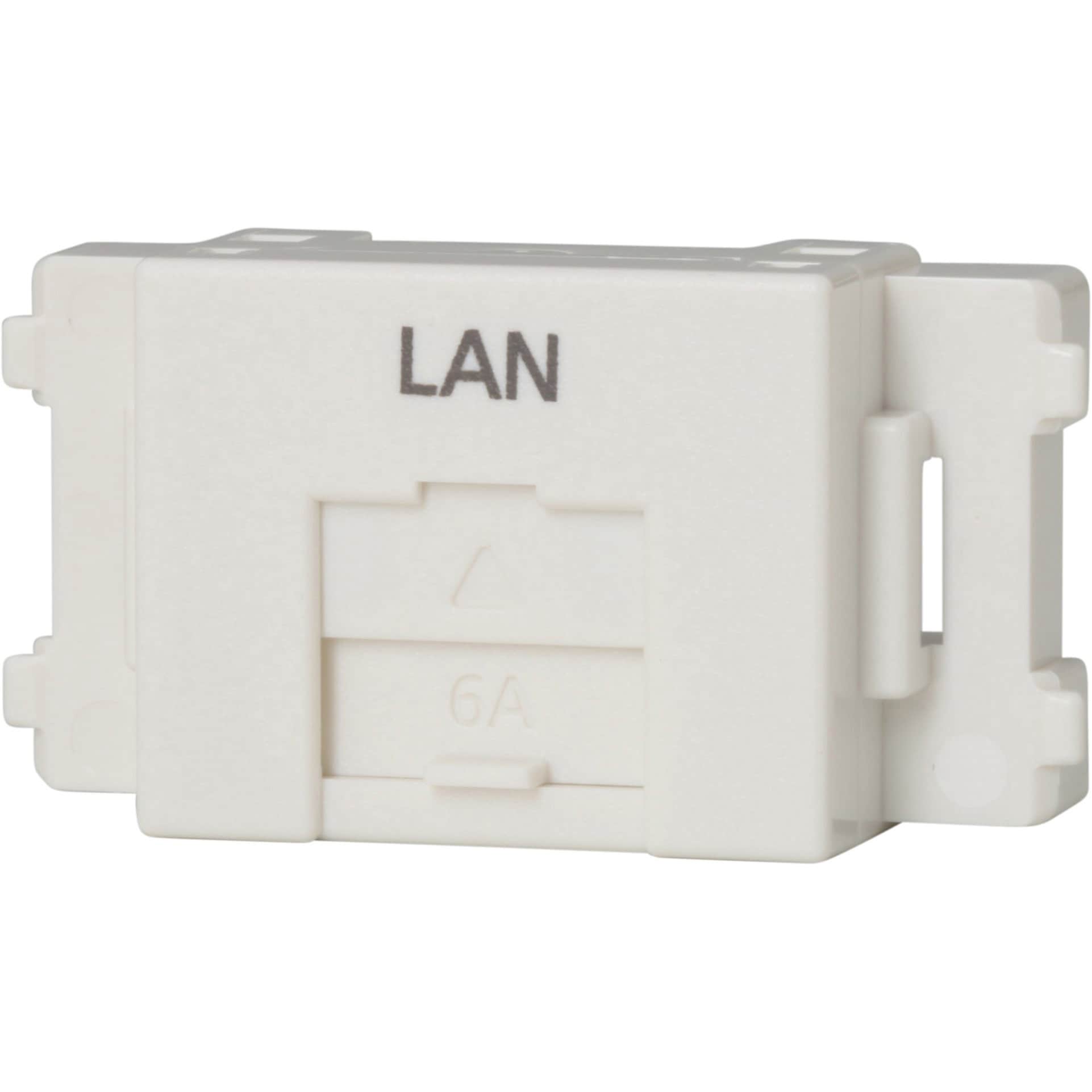 NKC-LW6AL(PW) モジュラジャック(シボ加工品 1個 神保電器 【通販
