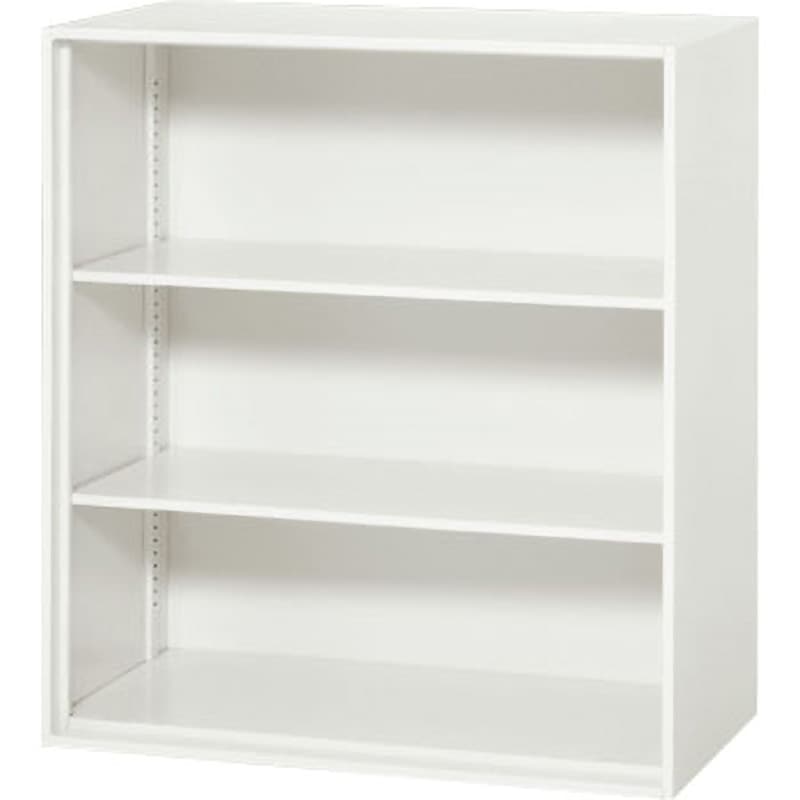 V845-09K 壁面収納庫 オープン型 ダイシン ホワイト色 高さ890mm間口800mm奥行450mm  V845-09K