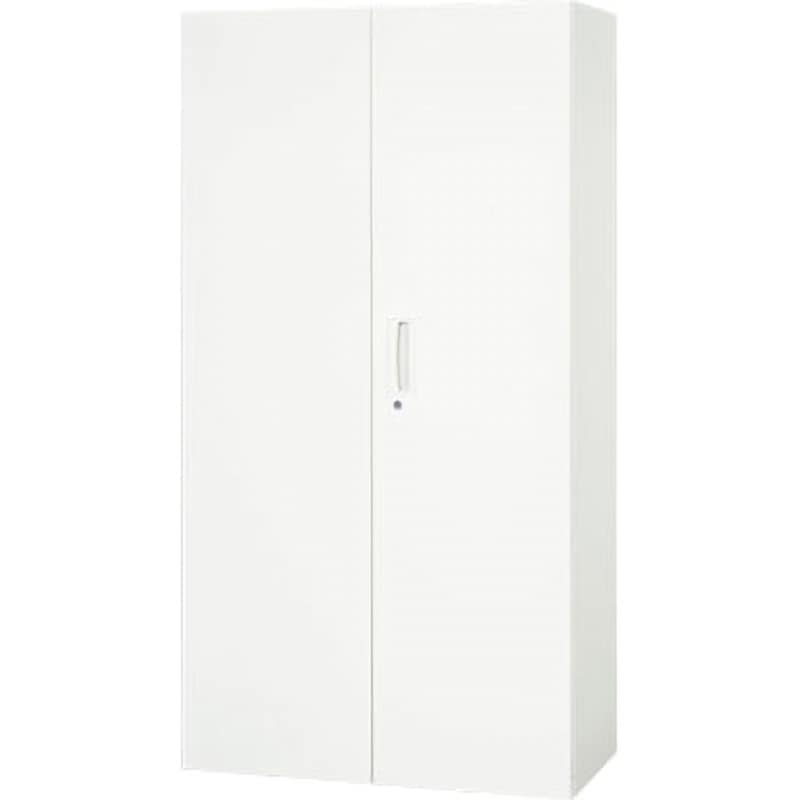 V945-18H 壁面収納庫 両開き型 ダイシン ホワイト色 高さ1720mm間口900mm奥行450mm  V945-18H