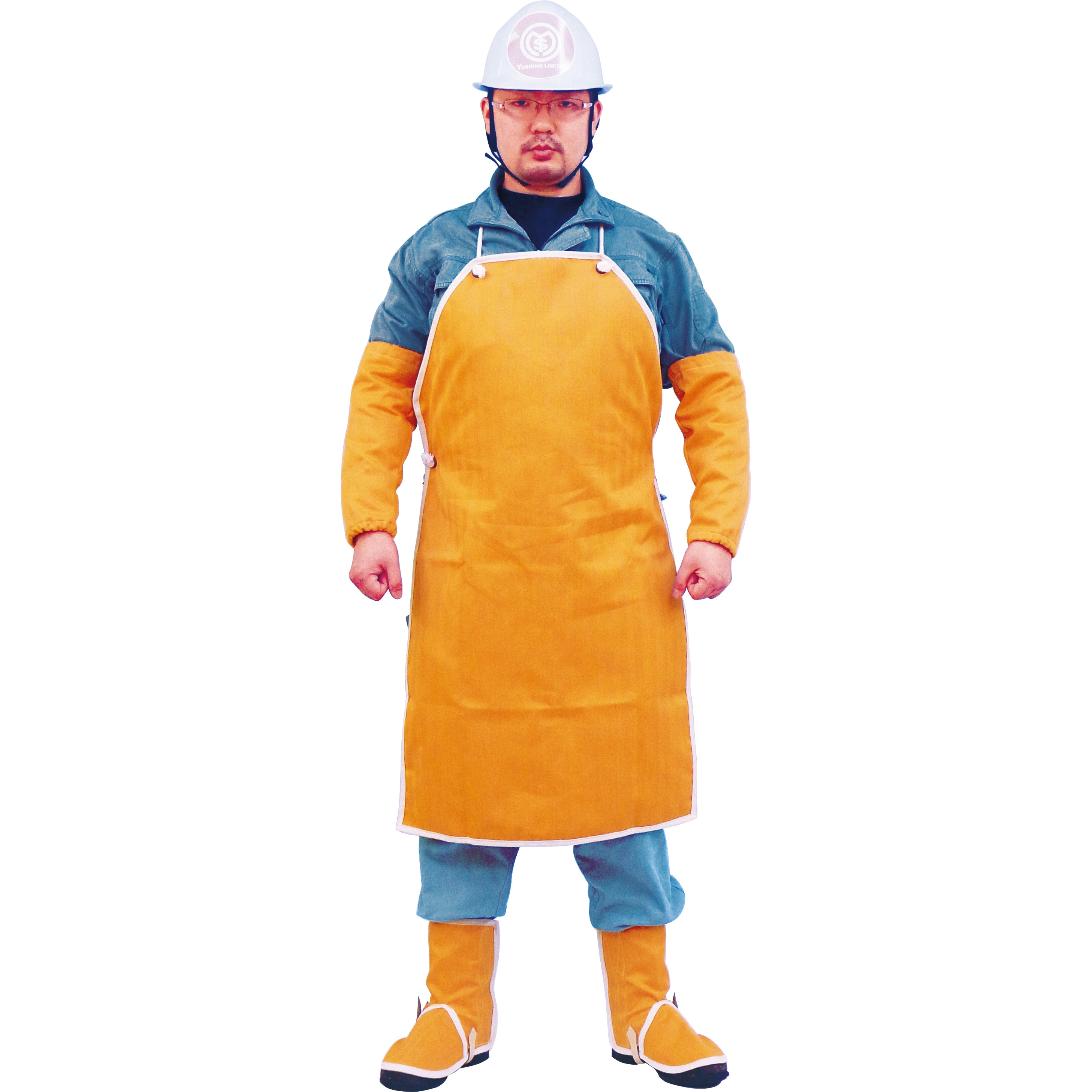 YSPM ハイブリッド(耐熱・耐切創)保護具 前掛け 吉野 幅57cm - 【通販