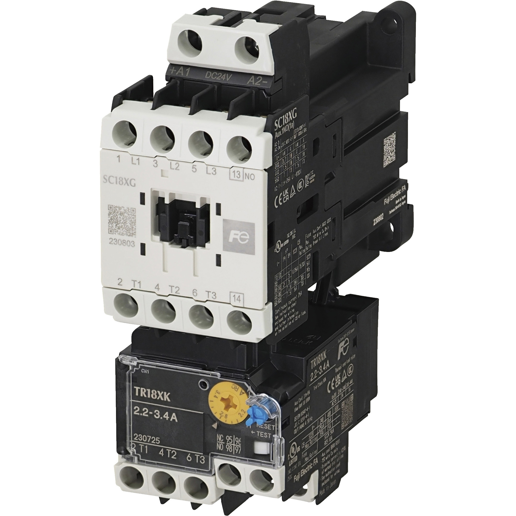 SW18XG3-E01T005 電磁開閉器 富士電機 フレーム-標準タイプ SW18XG3