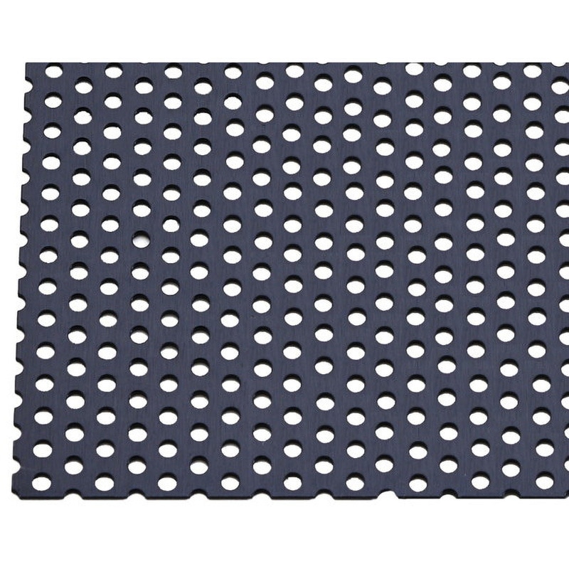 9989 アルミパンチング板 泰豊トレーディング 黒色 厚さ0.8mm幅400mm長さ600mm 5,596円