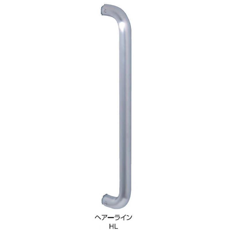 SP-101-K-25-300-HL ステンレスドアハンドル 片面メンタイプ K9