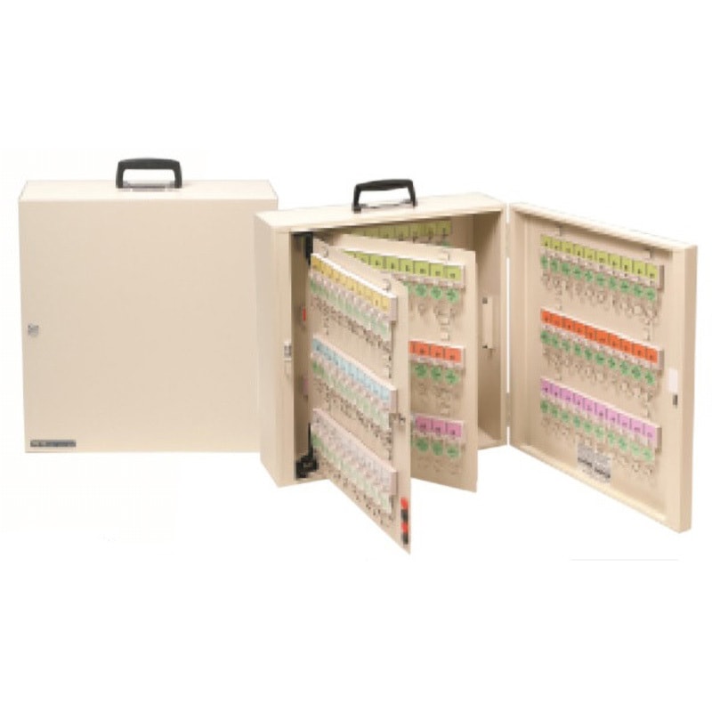 K-180 鍵180本掛 キーボックス DXタイプ K9(駒谷) ベージュ色 ホルダー数180