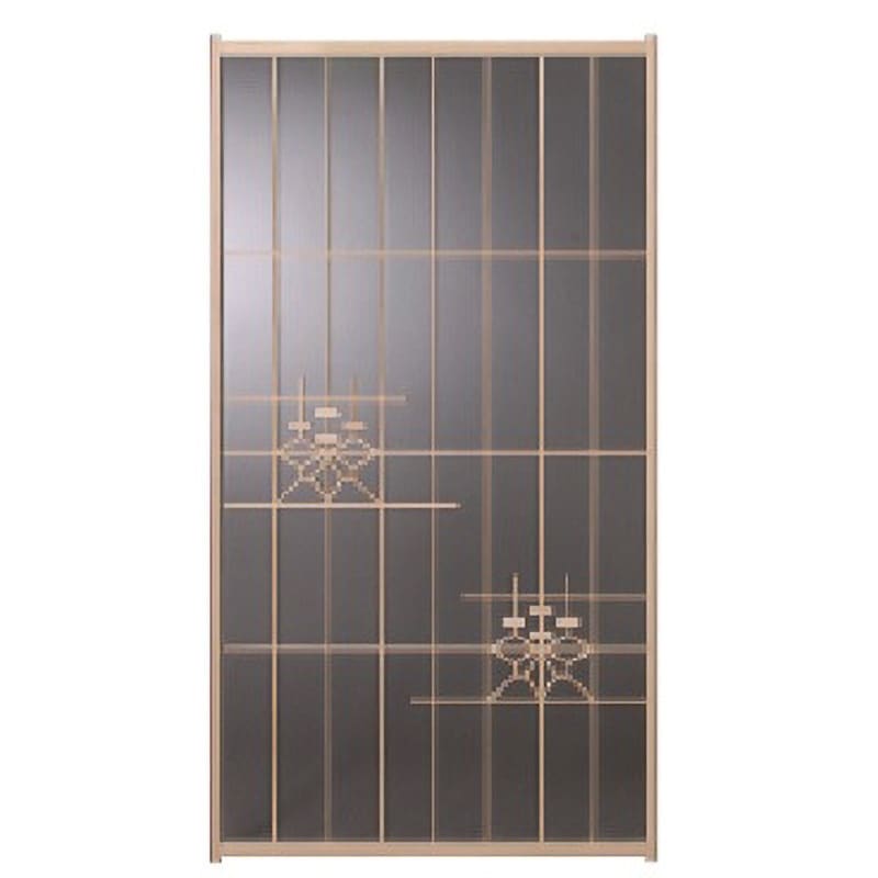 KGF-106 桐 中抜障子(硝子用) K9(駒谷) 厚さ13.5mm 1組(4枚) - 【通販