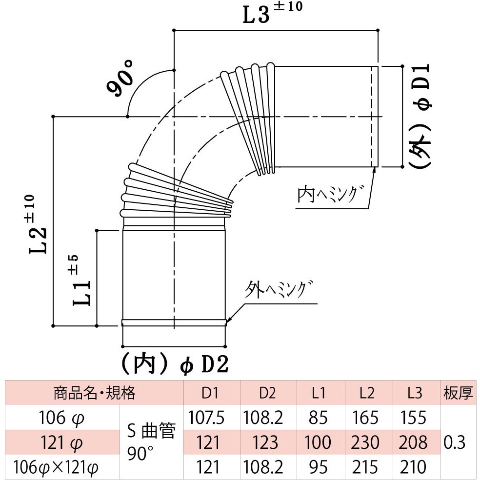 nekodango煙突セット シングウ｜新宮商行 ＜取付架台set品＞薪ストーブ煙突 雨仕舞角
