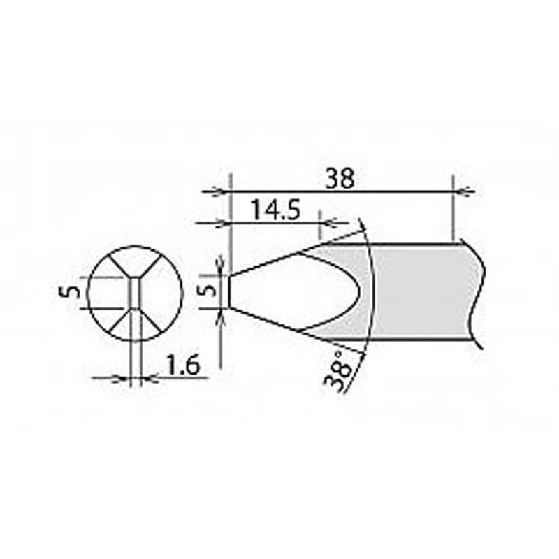 RX-89HRT-5D 替こて先 RX-89GAS用 封紙 RX-89HRT-5シリーズ 1個 goot(太洋電機産業) 【通販モノタロウ】 10,935円