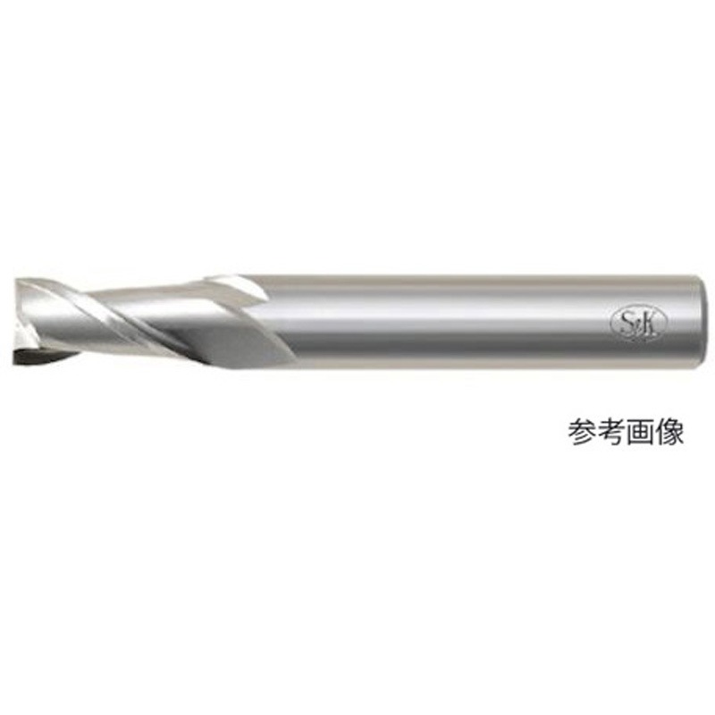 VS2T12.5 ハイススクエアエンドミル 2枚刃ショート刃 VS2Tシリーズ 1本 S&K(三興製作所) 【通販モノタロウ】 5,974円