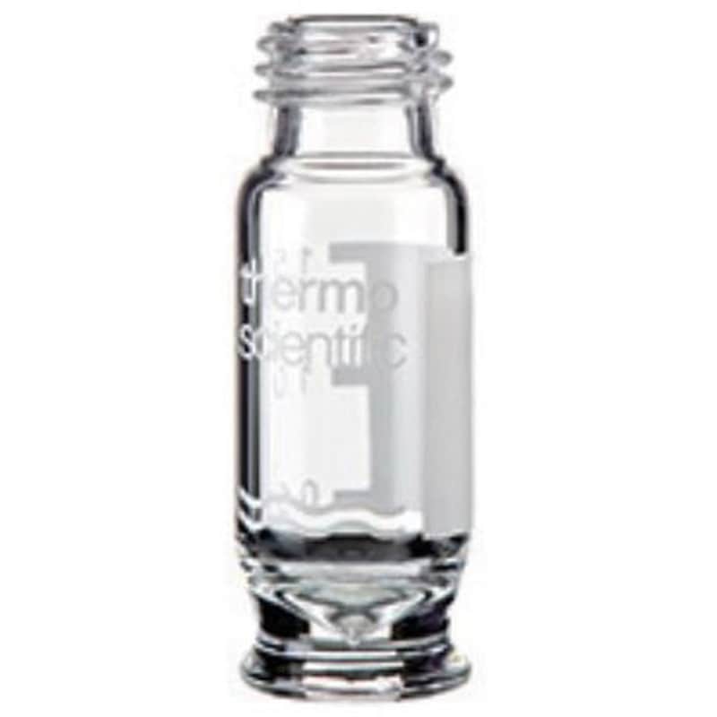 6ASV9-V1 スクリューバイアル(9-425)透明(濃縮用)1.7mL ガラス 1箱(100本) Thermo Fisher Scientific 【通販モノタロウ】