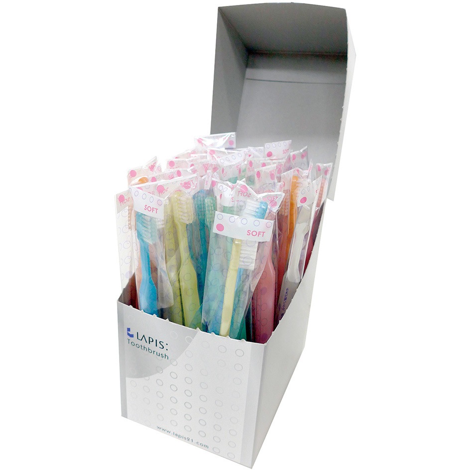 120-1500 歯ブラシ LAPIS 1箱(50袋×1本) 120-1500