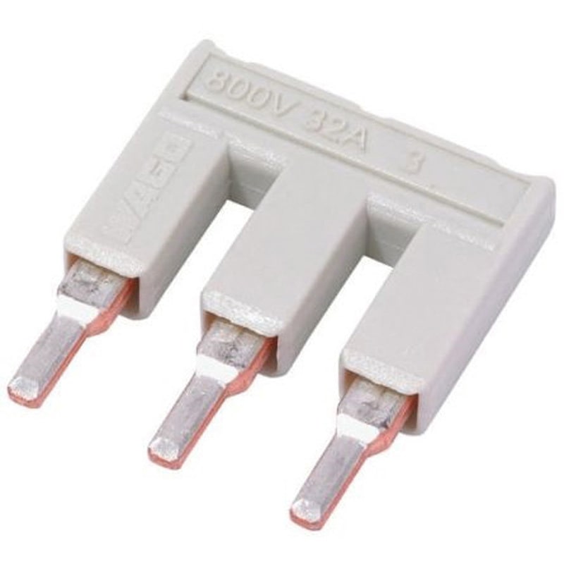 2004-0410 DINレール取付用端子アクセサリ ジャンパバー 2004シリーズ 1袋 10個入 1袋(10個) ワゴジャパン 【通販モノタロウ】