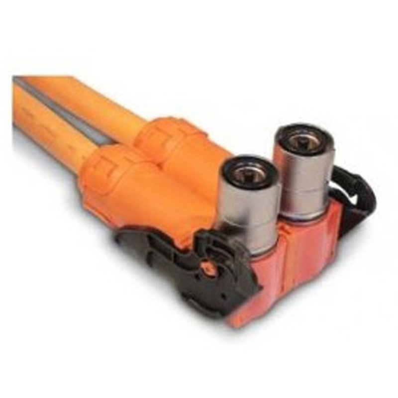 PL282Y-301-50 HD Connector Powerlok Plug 10mm 2way R/ AMPHENOL 1個 PL282Y-301-50