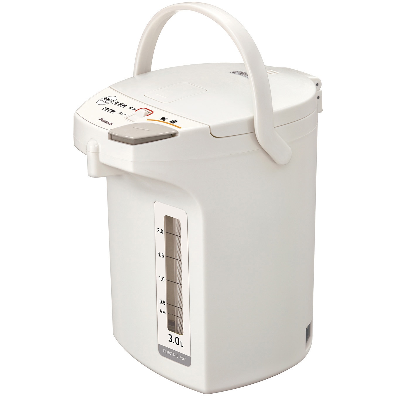 WMS-30 電気ポット 電動ポット 省エネ カルキ抜き 空焚き防止 ピーコック魔法瓶工業 容量3L   WMS-30
