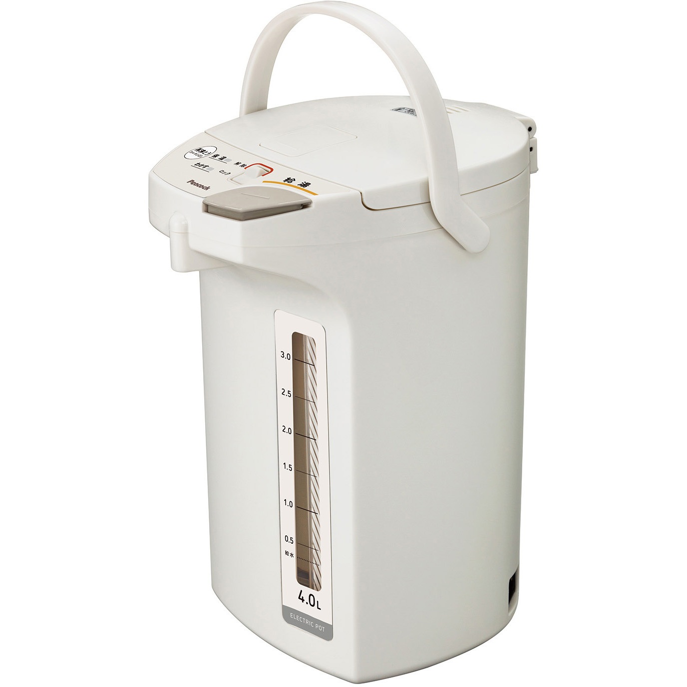 WMS-40 電気ポット 電動ポット 省エネ カルキ抜き 空焚き防止 ピーコック魔法瓶工業 容量4L   WMS-40