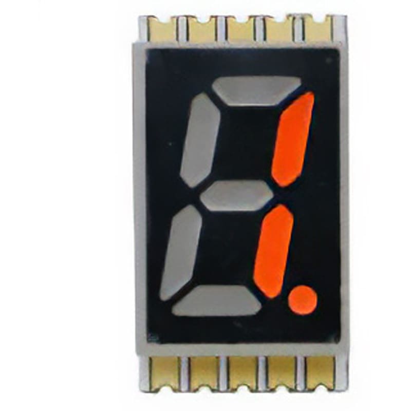 RCN-SDA03R3NL LEDディスプレイ 単桁 赤 数字表示器 7セグメント 1