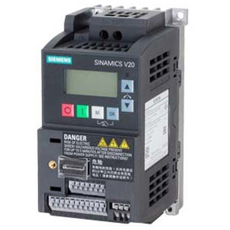 6SL3210-5BB12-5BV1 インバータ SINAMICS V20 230 V ac 0.25 kW ACモータ 1個 SIEMENS 【通販モノタロウ】