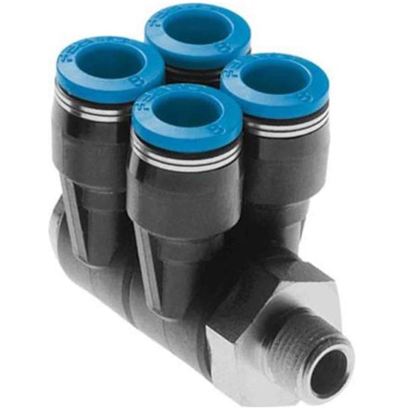 QSLV4-1/4-10 エア継手 1個 Festo 【通販モノタロウ】