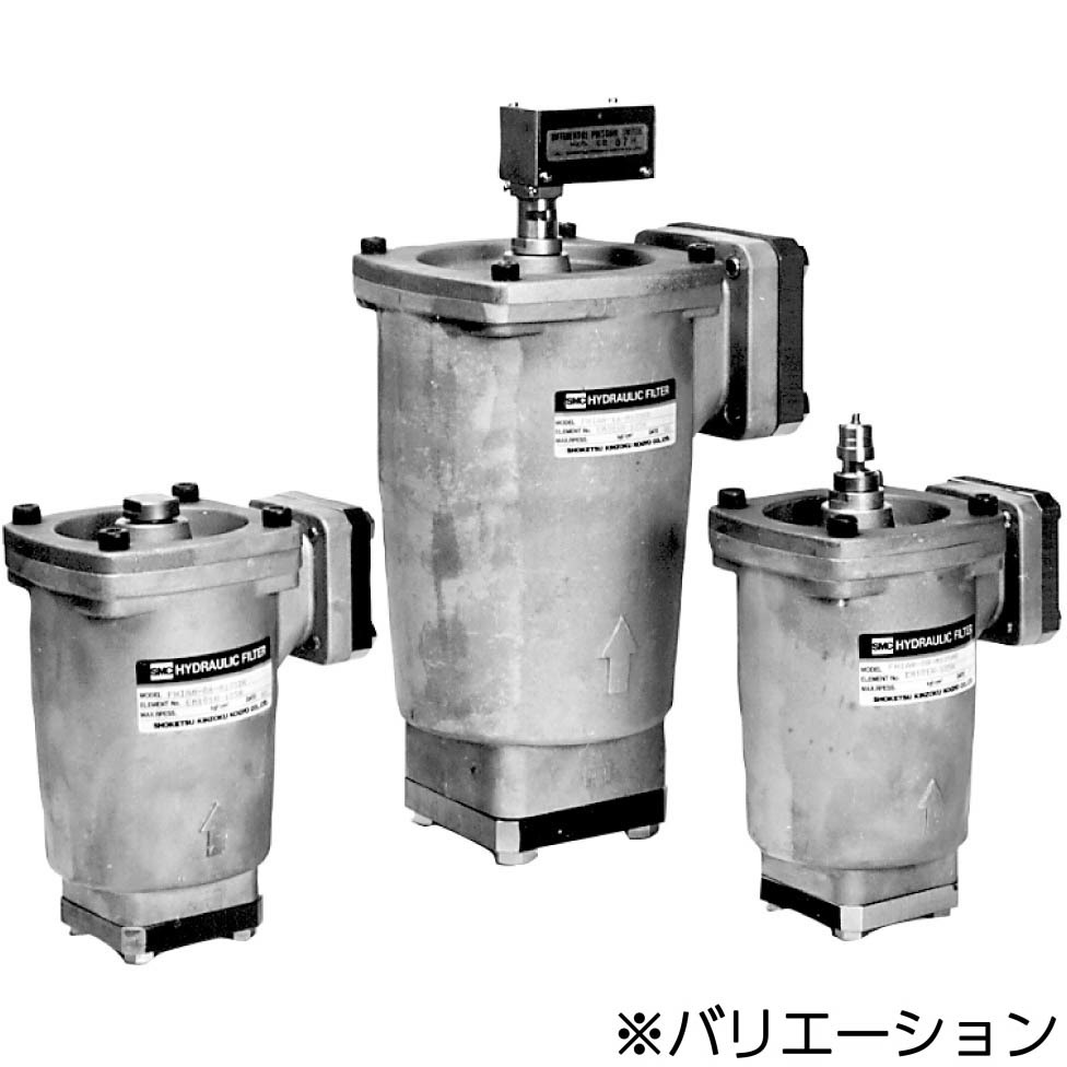 FHIAN-20-M074DD FHIA - 立型サクションフィルタ SMC 接続口径(20) 2 1/2B
