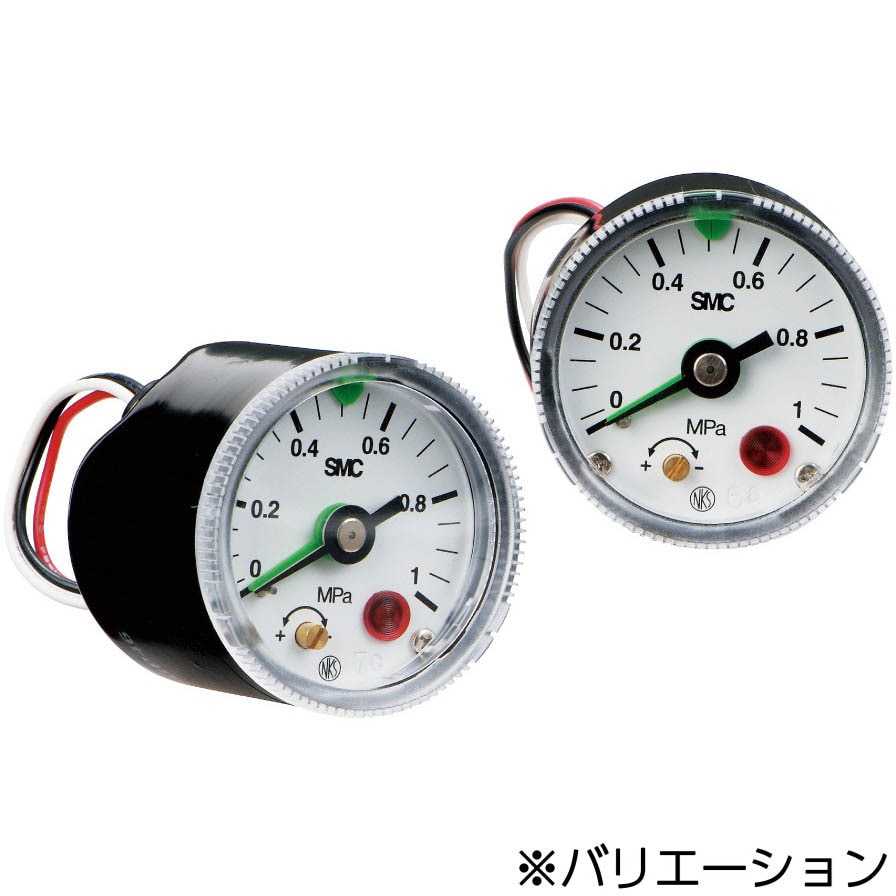 GP46-10-01L2-C2 GP46 - スイッチ付圧力計 1個 SMC 【通販サイトMonotaRO】