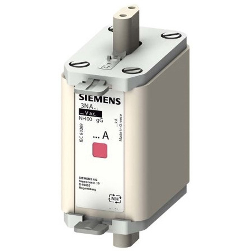 3NA6830-7 センタータグヒューズ 定格電流 100A 500V ac 1袋 3個入 SIEMENS 1袋(3個) 3NA6830-7