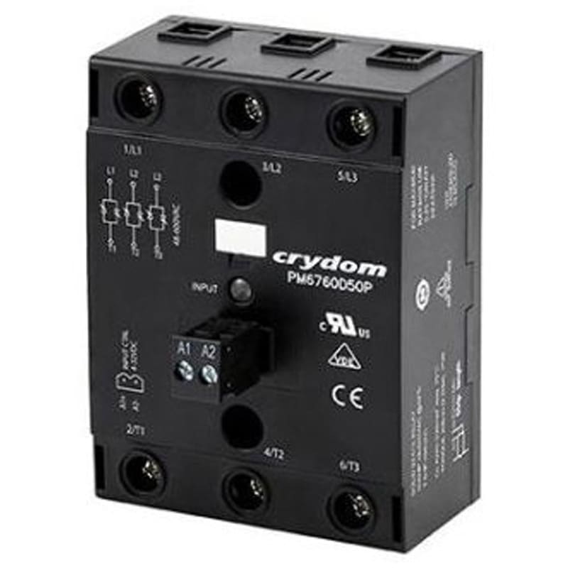 PM6760A75RP ソリッドステートリレー 最大負荷電流：75 A 最大負荷電圧：600 V ac パネルマウント Sensata / Crydom 1個 PM6760A75RP 44,837円