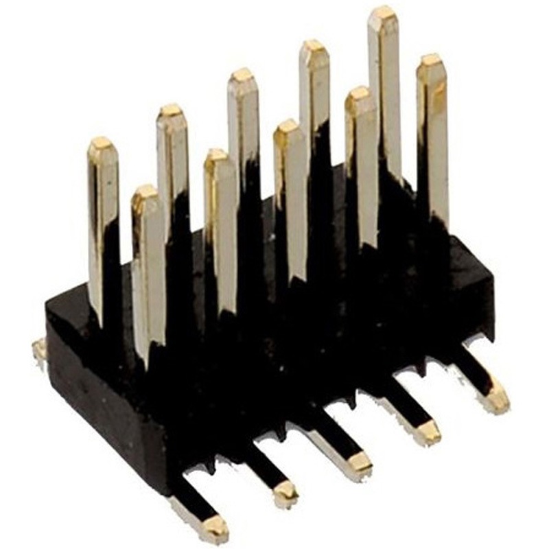 62101021021 ピンヘッダ 10極 1.27mm 1列 1セット 91個入 1セット(91個) WURTH ELEKTRONIK 【通販モノタロウ】