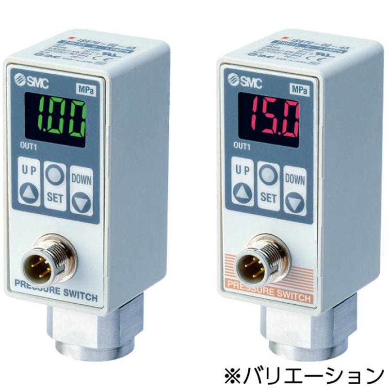 ISE70-02-AB-A ISE70_71 - 3画面高精度デジタル圧力スイッチ/空気用 1個 SMC 【通販モノタロウ】 11,985円
