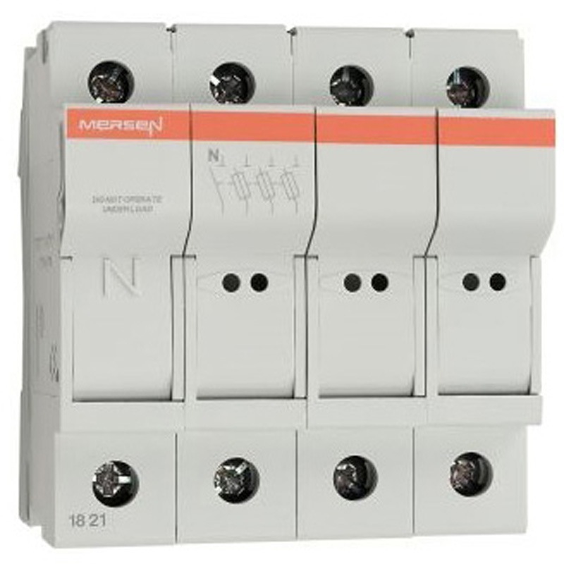 H1062676 レール取り付けヒューズホルダ 25A CMC8 400V ac Mersen 1個 H1062676