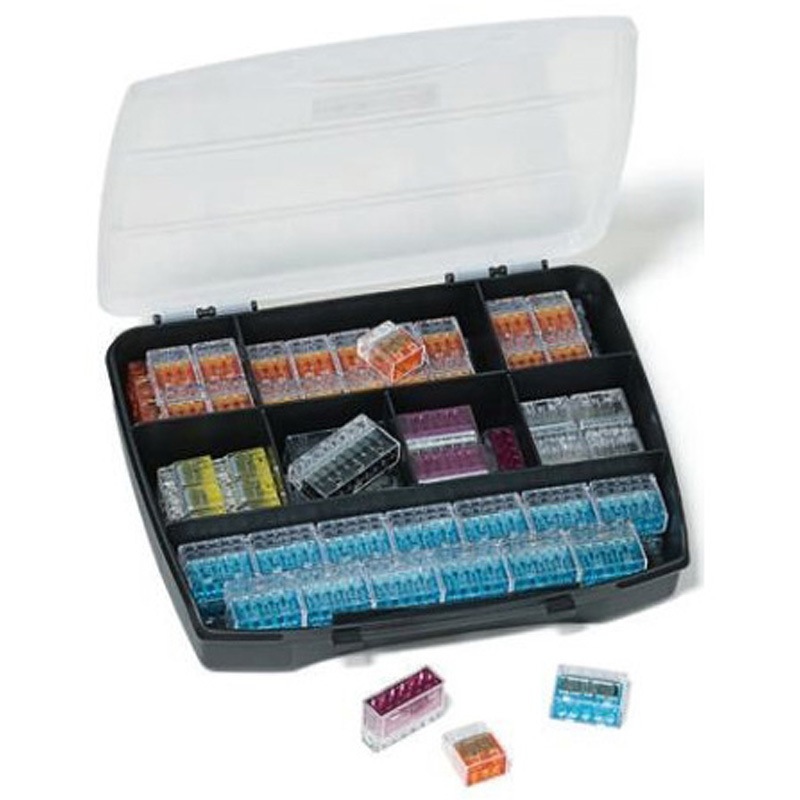 148-00077 HelaCon Plus Variobox 100-PC-MIX ワイヤスプライスコネクタ ヘラマンタイトン(旧:タイトン) 1セット 148-00077 HelaCon Plus Variobox 100-PC-MIX