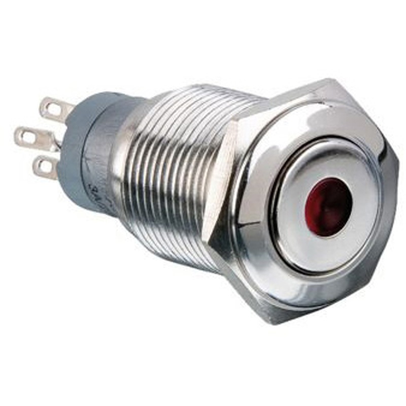 MP0045/1E2GN012S 押しボタンスイッチ ラッチ パネルマウント 双極双投 DPDT 1セット 40個入 1セット(40個) ARCOLECTRIC 【通販モノタロウ】
