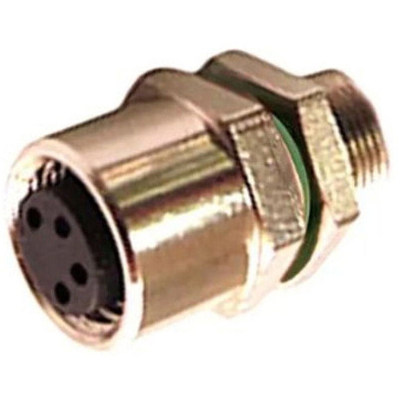 PXMBNI08FPF06AFLM11001 丸型コネクタ 6極 M8 パネルマウント 1箱 25個入 1箱(25個) BULGIN 【通販モノタロウ】