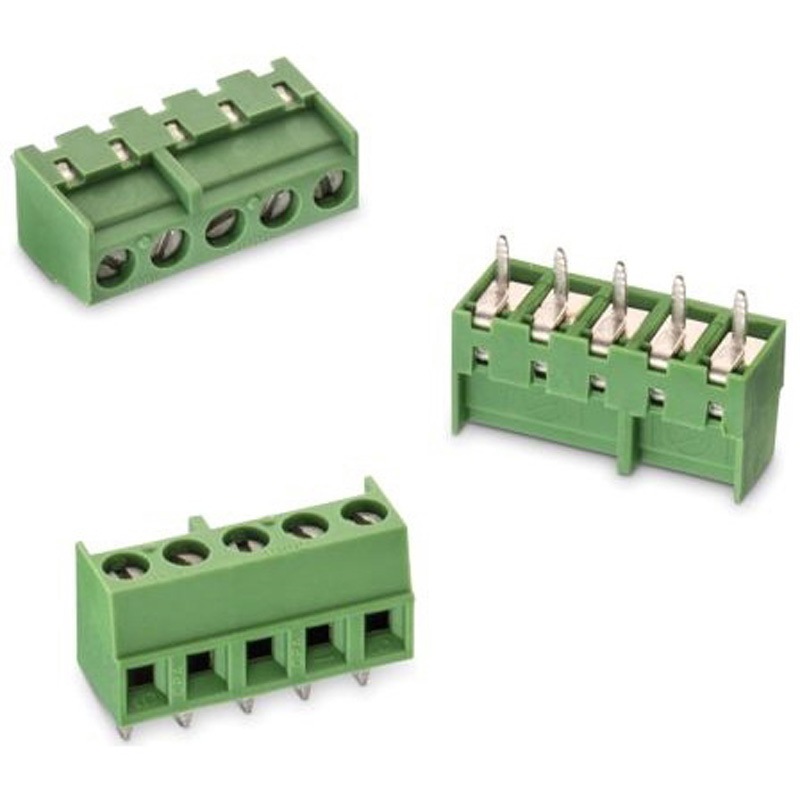 691243310009 基板用端子台 2433シリーズ 3.81mmピッチ 1列 9極 緑 1袋 200個入 1袋(200個) WURTH ELEKTRONIK 【通販モノタロウ】