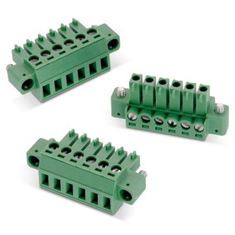 691364300012 基板用端子台 3643シリーズ 3.81mmピッチ 1列 12極 緑 1箱 90個入 1箱(90個) WURTH ELEKTRONIK 【通販モノタロウ】