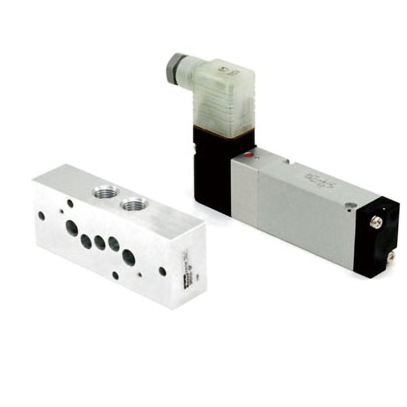 SR552-RMM1DW-SP 小型電磁弁(SR552-R) TAIYO リターン 種類5ポート2位置 接続口径サブプレート形/Rc1/4